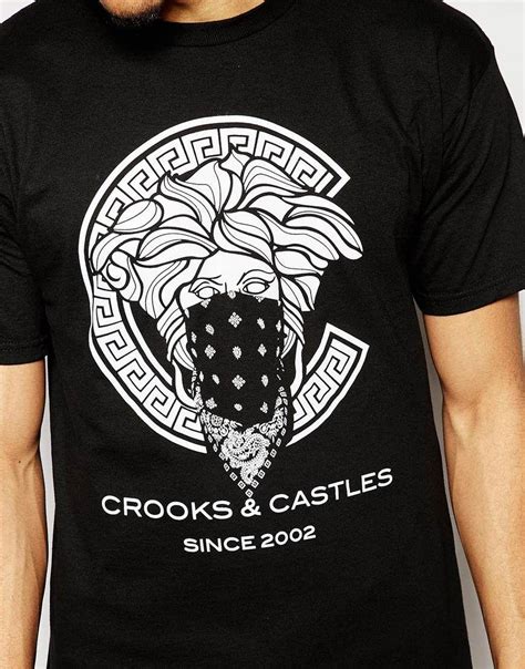 crooks and castles versace t shirt